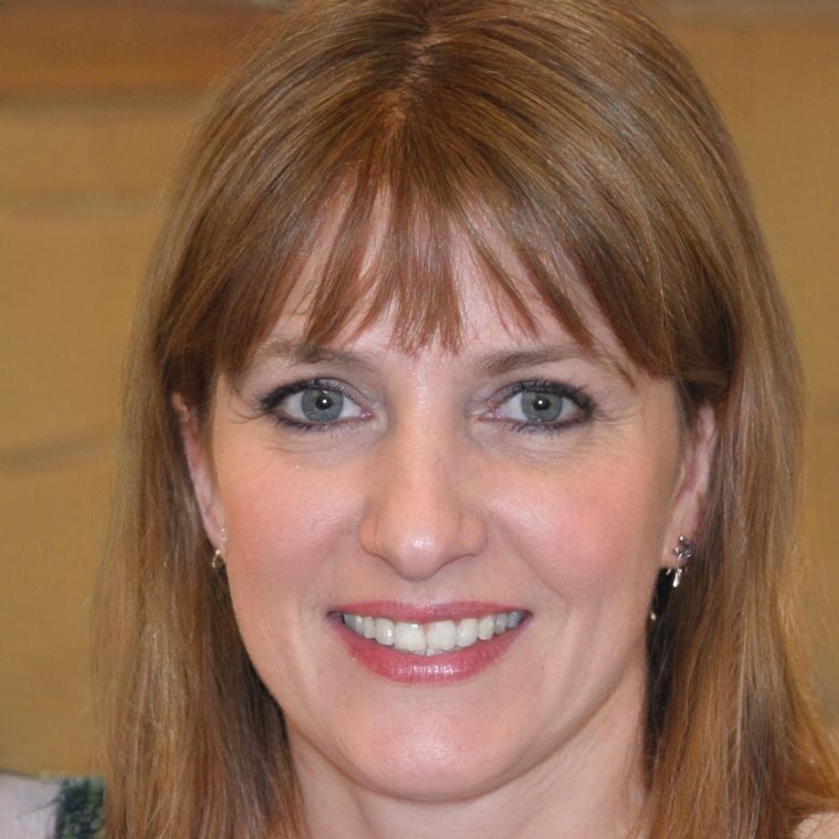 Retrato profesional de Elisa Moreno, directora financiera